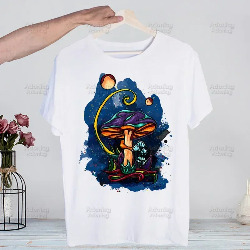 Streetwear Brand Aesthetic - Mushroom Graphic Aesthetic Print Men's Brand