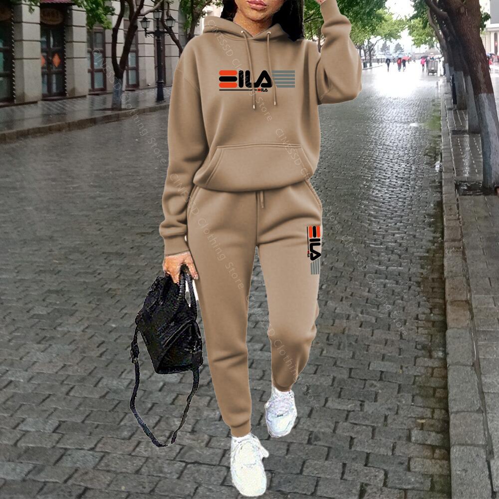 Streetwear Brand Aesthetic - Womens Clothing Autumn Winter Hoodies Pants