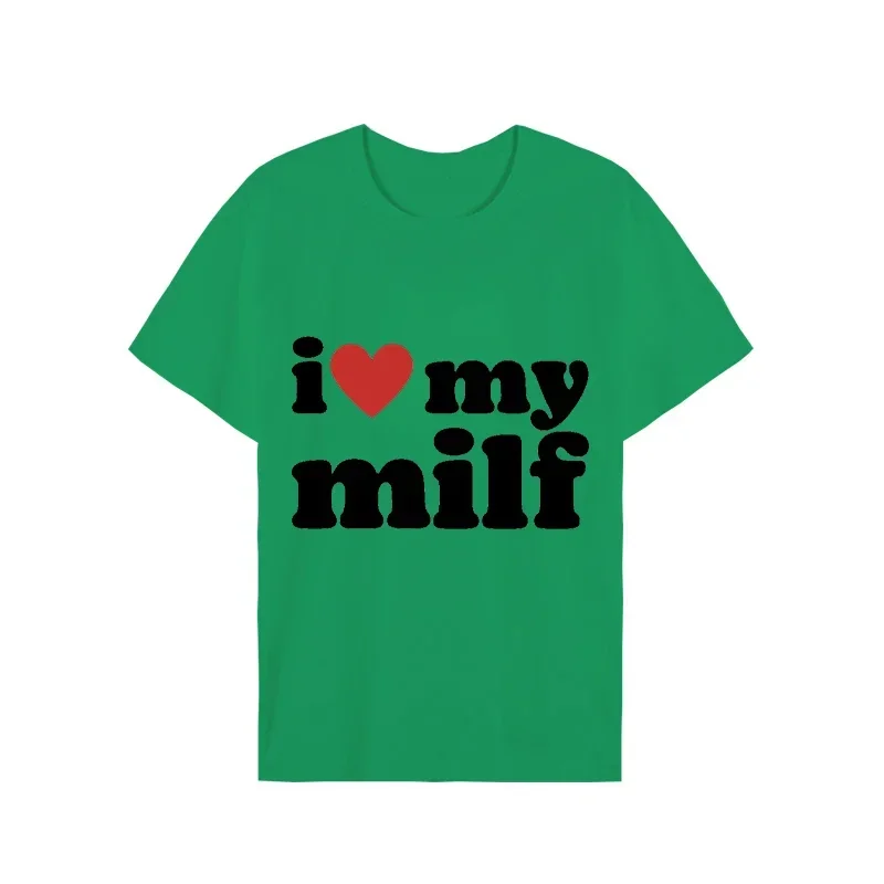 I Love My Milf Print Men Brand - Streetwear Brand Aesthetic review and price