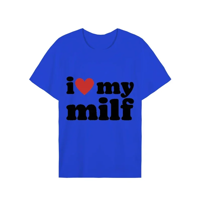 I Love My Milf Print Men Brand - Streetwear Brand Aesthetic review and price