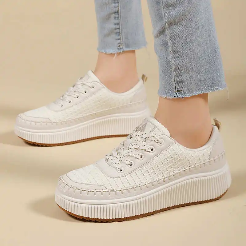 Brown Shoes Woman Flats Autumn - Streetwear Brand Store review and price