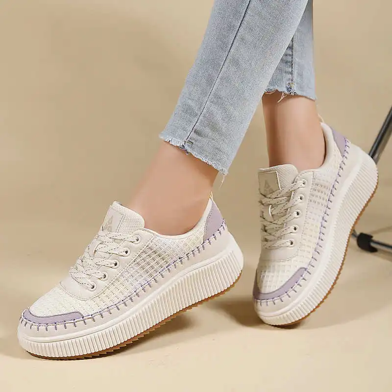 Brown Shoes Woman Flats Autumn - Streetwear Brand Store review and price