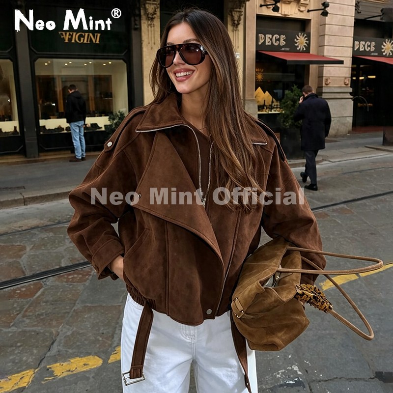 Neo Mint Autumn New Brown Over - Streetwear Brand Jacket review and price