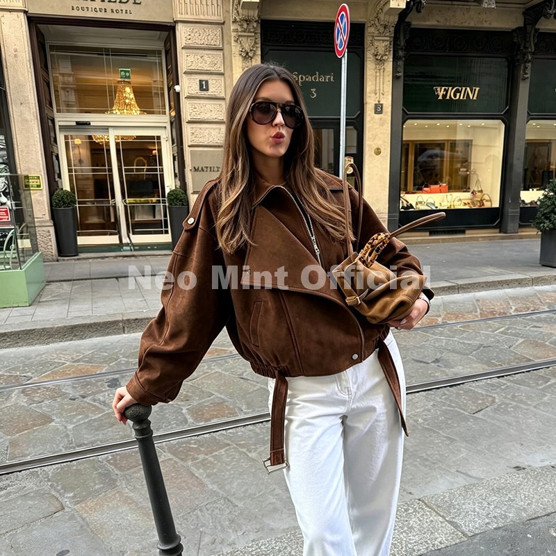 Neo Mint Autumn New Brown Over - Streetwear Brand Jacket review and price