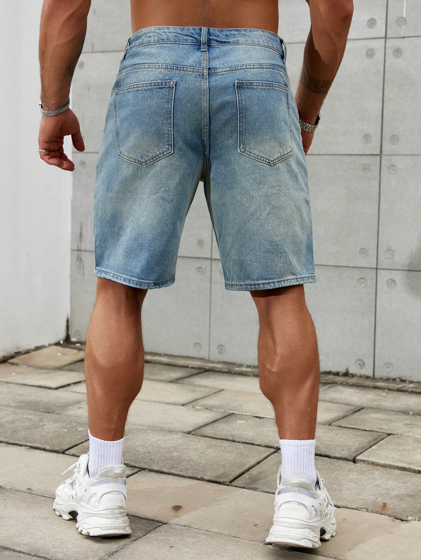 New Fashion Mens Ripped Short  - Streetwear Brand Jacket review and price