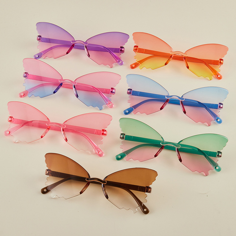 Vintage Rimless Butterfly Shap - Streetwear Brand With Butterfly review and price