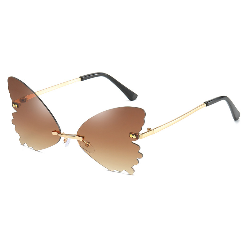 Vintage Rimless Butterfly Shap - Streetwear Brand With Butterfly review and price