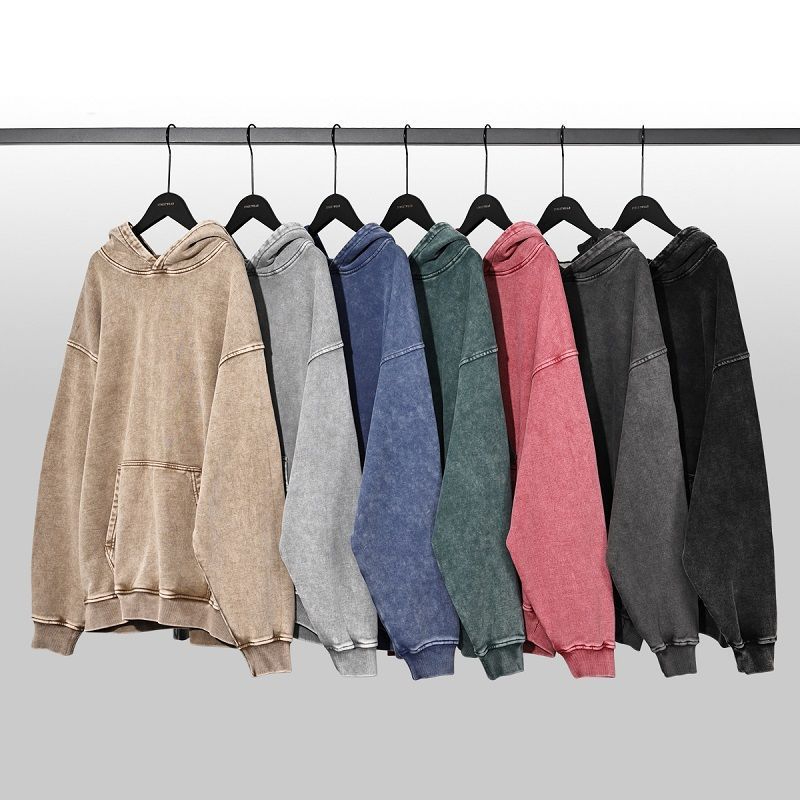 400G American Retro Heavy Swea - Streetwear Brand Jacket review and price